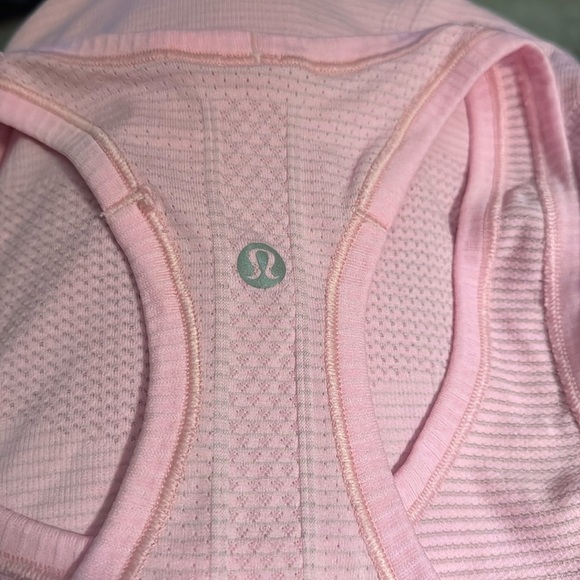 Lululemon Swiftly Pink racer back tank top Sz 4 - Picture 5 of 8